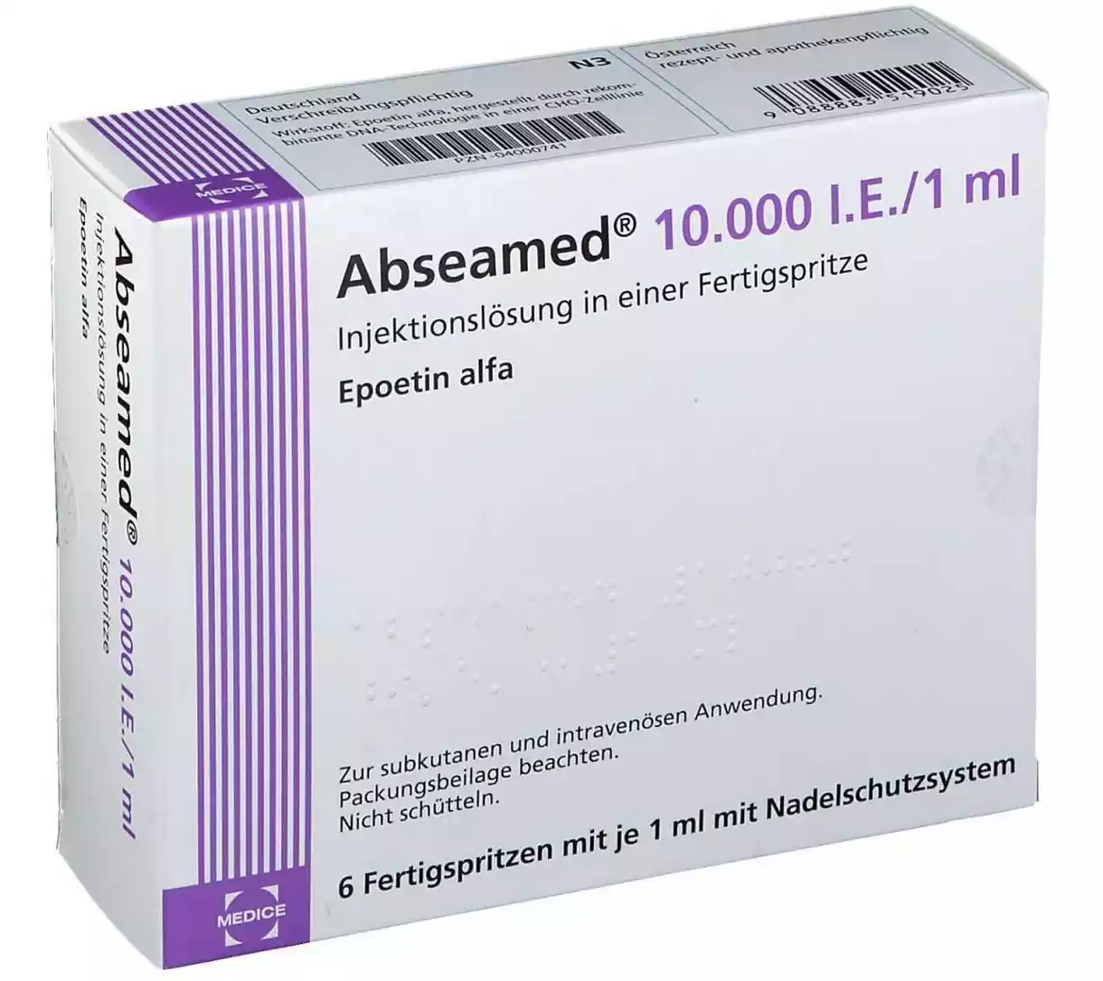 Φάρμακο Abseamed (εποετίνη άλφα): Θεραπεία αναιμίας σε χρόνια νεφρική νόσο.