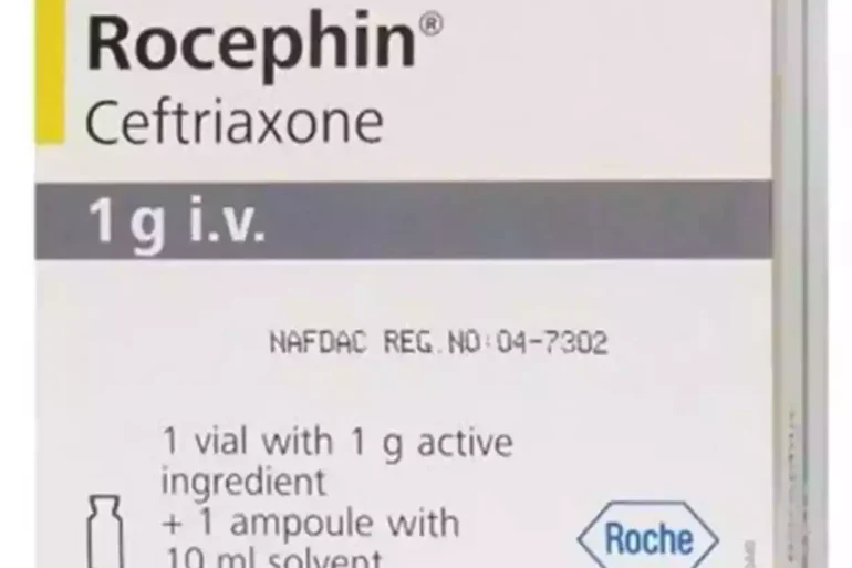 Φάρμακο Rocephin (κεφτριαξόνη): Παρενέργειες - αντιβιοτικό σοβαρές λοιμώξεις