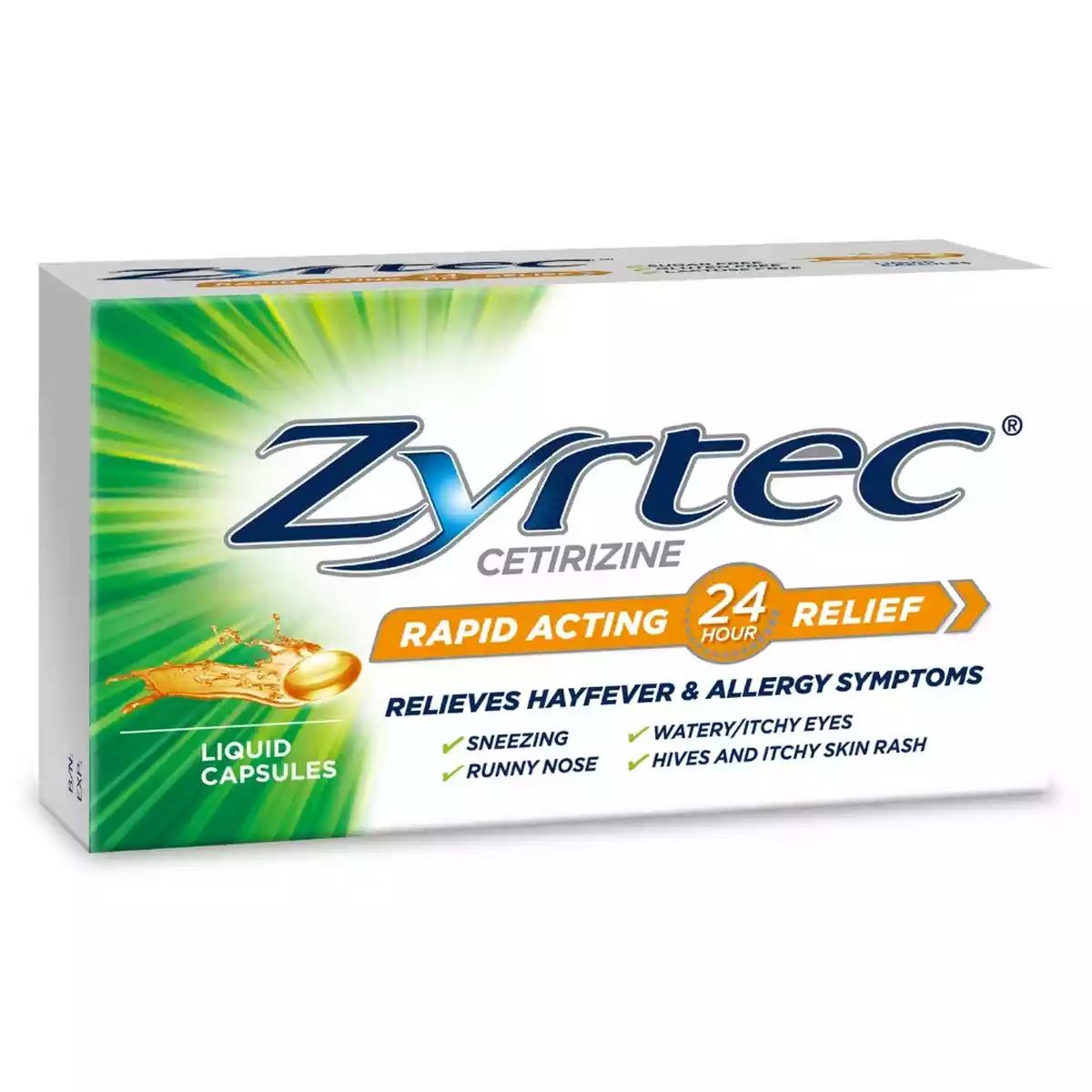 Το Zyrtec, φάρμακο με δραστική ουσία τη σετιριζίνη, αντιμετωπίζει αποτελεσματικά την αλλεργική ρινίτιδα και τη χρόνια κνίδωση.